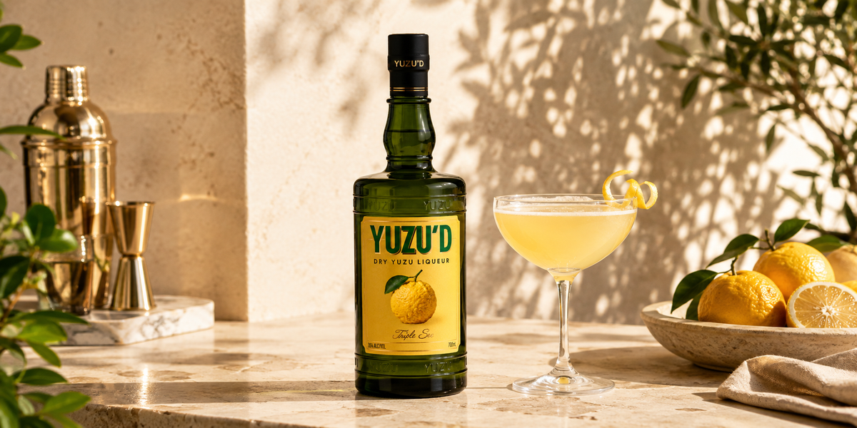 YUZU'D Dry Yuzu Liqueur 700mL 36% ABV